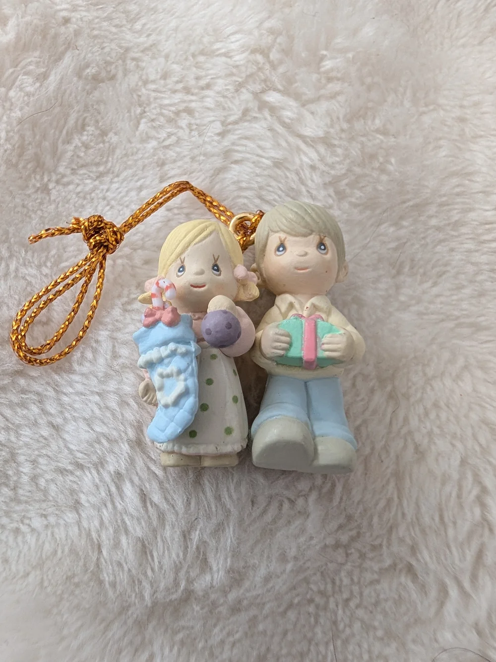 Precious Moments Mini Moments Ornament Lot of 5 Enesco Vintage Christmas